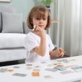 Viga Drevené puzzle PolarB Počítanie, 20 ks