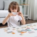 Viga Drevené puzzle PolarB Počítanie, 20 ks