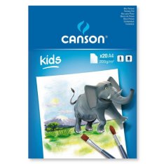 Canson Kids skicár 200g/m2, 20 listov A4
