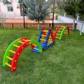 Detský parkour rebríkové koleso a trojuholnik