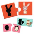 Djeco puzzle duo Tiene, 24 ks