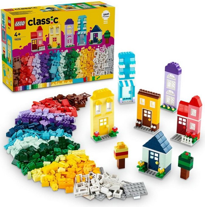 Lego Classic 11035 Tvorivé domčeky, 850 ks