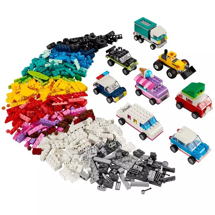 Lego Classic 11036 Tvorivé vozidlá, 900 ks