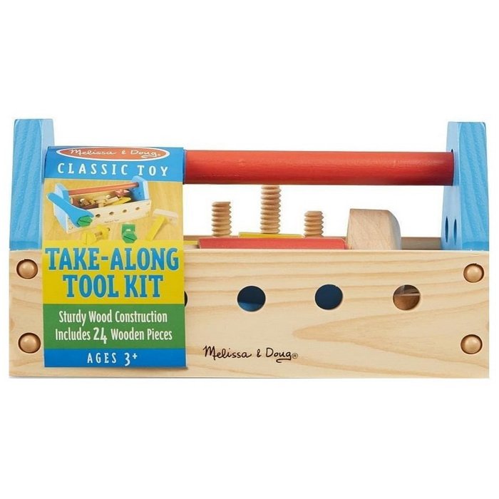 Melissa & Doug Drevené náradie, 24 ks