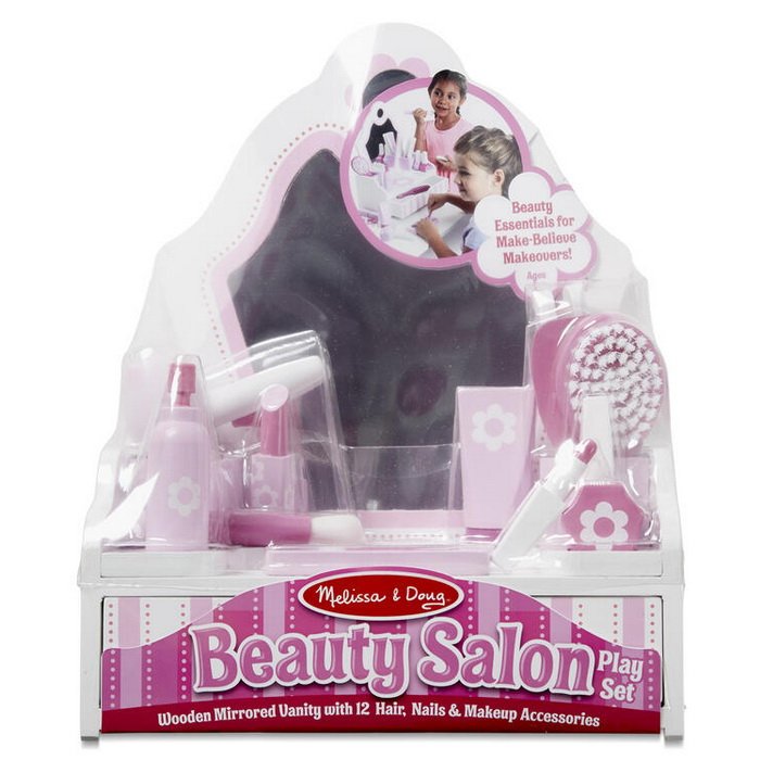 Melissa & Doug Drevený salón krásy, 18 ks