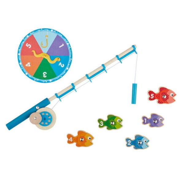Melissa & Doug Magnetický lov rybičiek, 2 udice