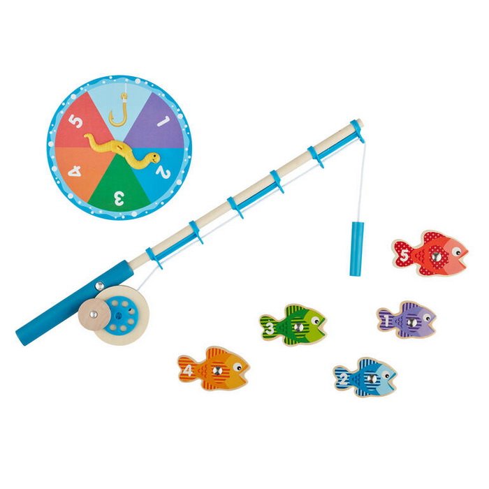 Melissa & Doug Magnetický lov rybičiek, 2 udice