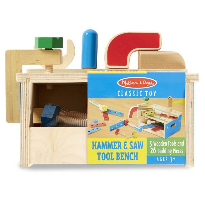 Melissa & Doug Melissa Drevené stolné náradie, 31 ks