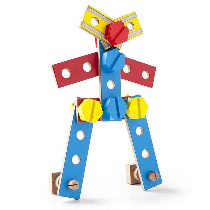 Melissa & Doug Melissa Drevené stolné náradie, 31 ks