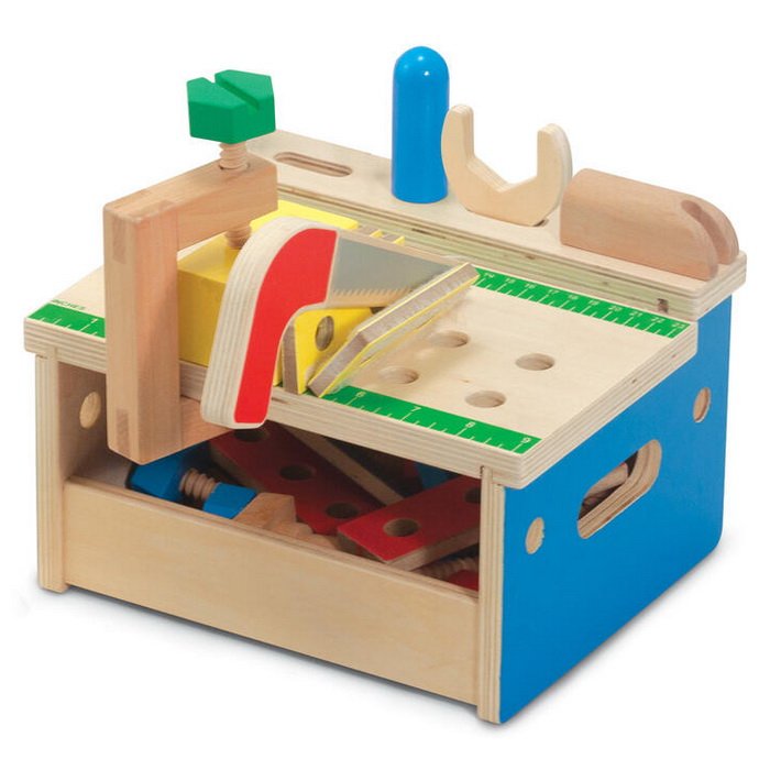 Melissa & Doug Melissa Drevené stolné náradie, 31 ks