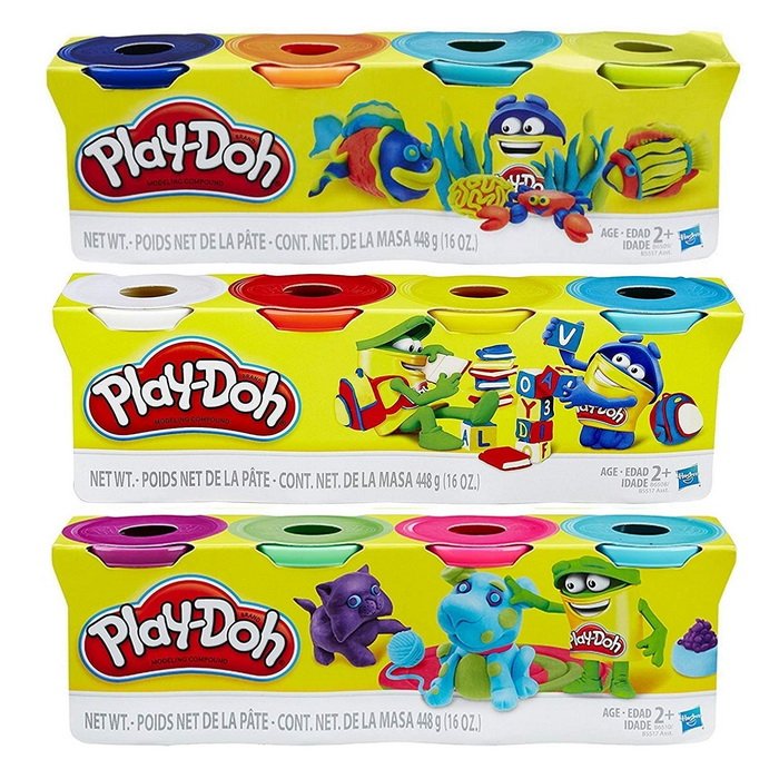 Play-Doh Balenie plastelín 4 kelímky, 448 g