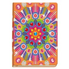 Totum Diamantový denník Mandala, 1500 kamienkov