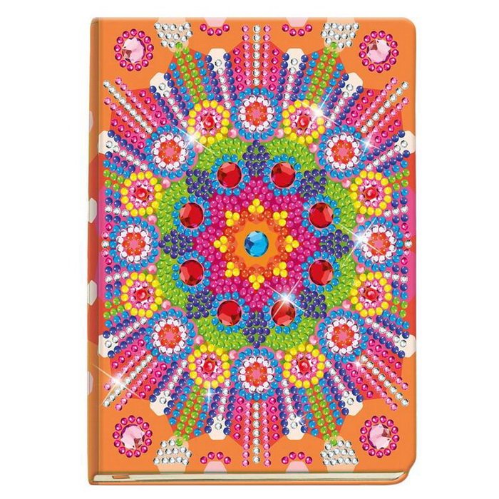 Totum Diamantový denník Mandala, 1500 kamienkov