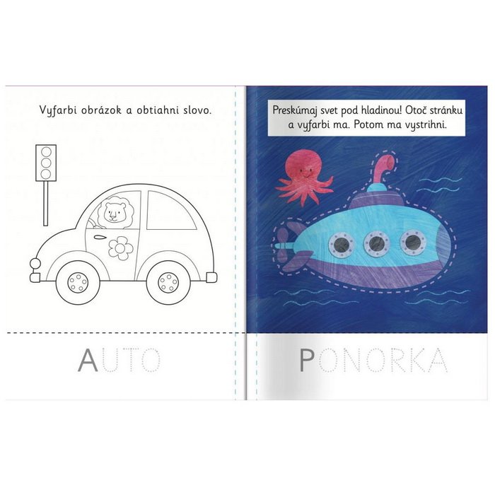 Začínam strihať Doprava, 32 strán