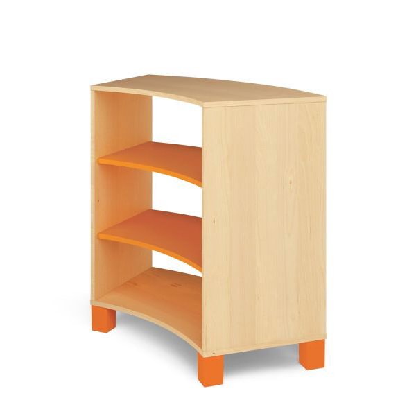 FRESH Regál oblý, výška 94 cm