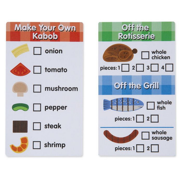 Melissa & Doug Drevený grilovací set, 25 dielov