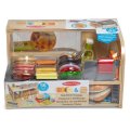 Melissa & Doug Drevený sendvičový pult, 56 ks