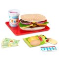 Melissa & Doug Drevený sendvičový pult, 56 ks
