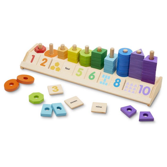 Melissa & Doug Tvary a čísla, 66 ks
