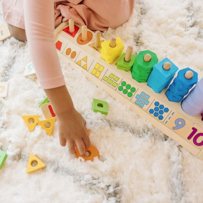 Melissa & Doug Tvary a čísla, 66 ks