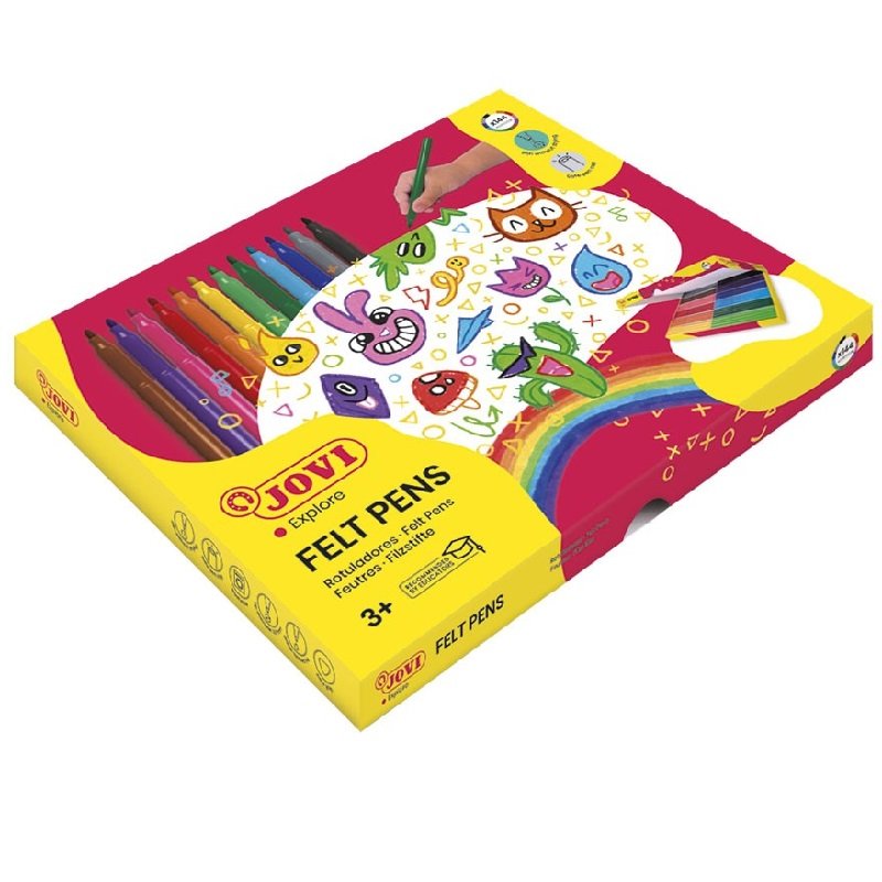 Školská sada Fixky tenké, 144 ks