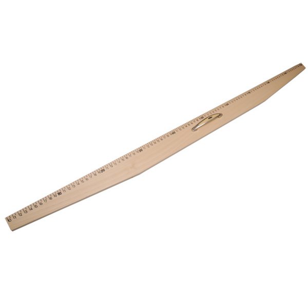 Drevené magnetické pravítko, 100 cm