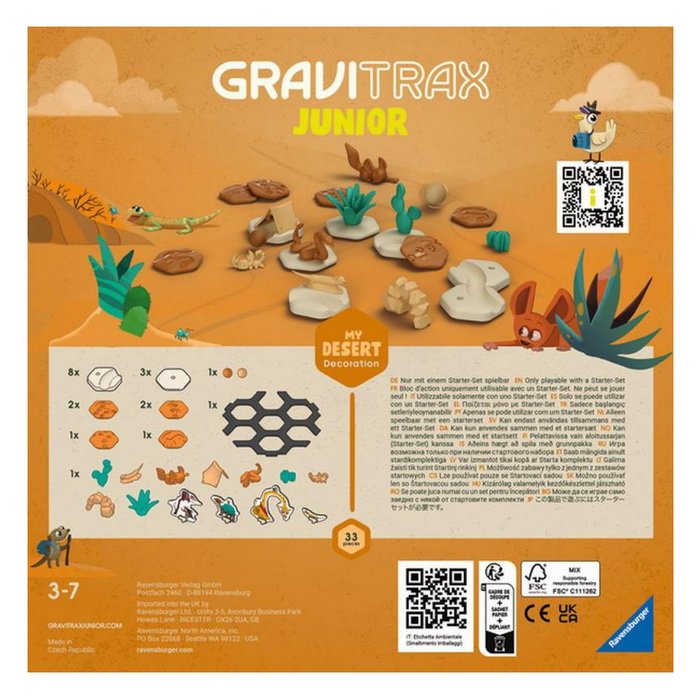 GraviTrax Junior Púšť, rozšírenie