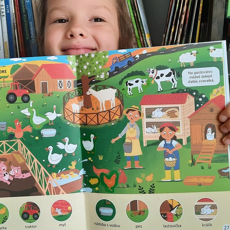 Jar – hravé úlohy s nálepkami