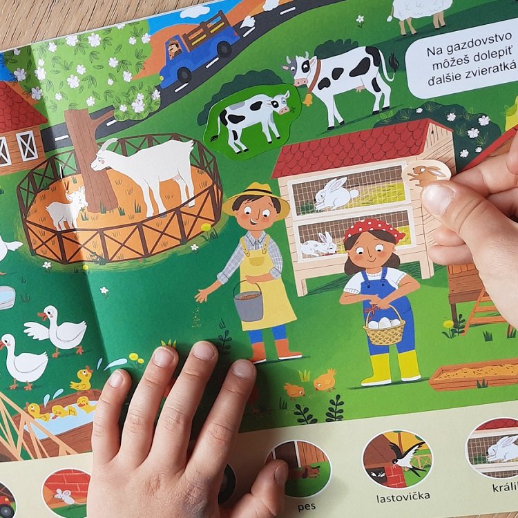 Jar – hravé úlohy s nálepkami