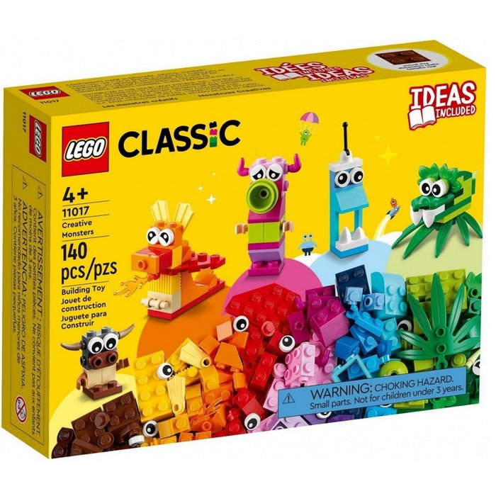 Lego Classic 11017 Kreatívne príšerky, 140 ks