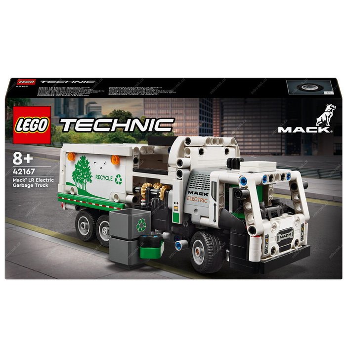 Lego Technic 42167 Smetiarske auto Mack® LR Electric, 503 ks