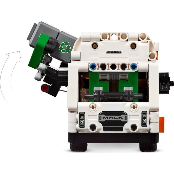 Lego Technic 42167 Smetiarske auto Mack® LR Electric, 503 ks