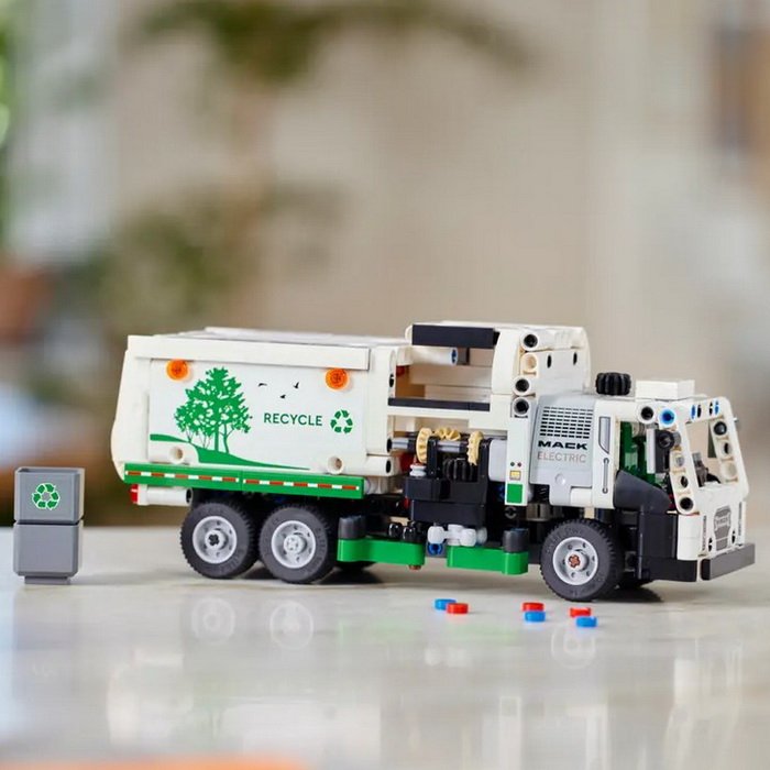 Lego Technic 42167 Smetiarske auto Mack® LR Electric, 503 ks