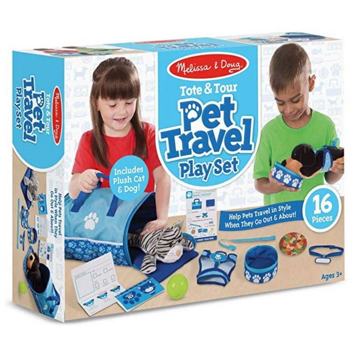 Melissa & Doug Cestovanie s miláčikmi, 15 ks
