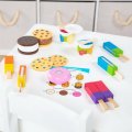 Melissa & Doug Drevená sada nanukov, 24 ks