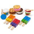 Melissa & Doug Drevená sada nanukov, 24 ks