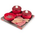Melissa & Doug Kuchynský drevený set, 9 ks