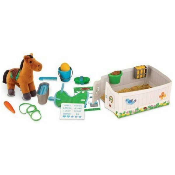 Melissa & Doug Starostlivosť o koňa, 25 ks