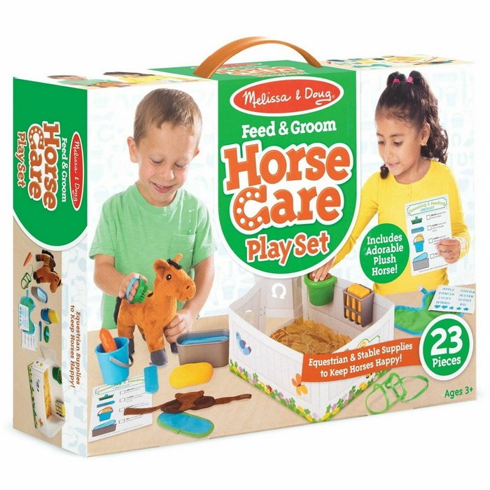 Melissa & Doug Starostlivosť o koňa, 25 ks