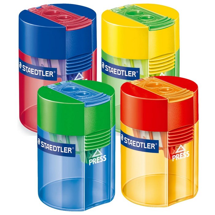 Staedtler Strúhadlo plastové dvojdierkové, 1 ks