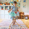 Bigjigs Toys Drevený sušiak na bielizeň