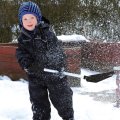 Dantoy Lopata na sneh hliníková, 59 cm