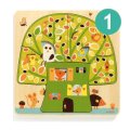 Djeco Trojvrstvové puzzle Stromček domček