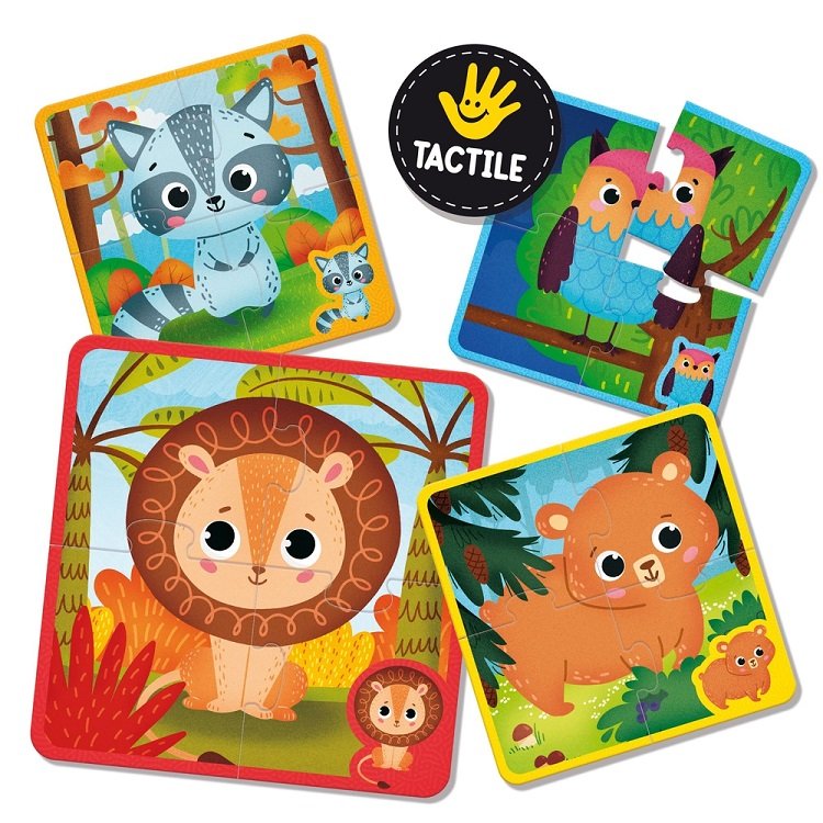 Lisciani Montessori Baby Touch - Puzzle