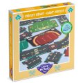 Djeco Puzzle Mestský okruh Crazy Motors, 24 dielikov