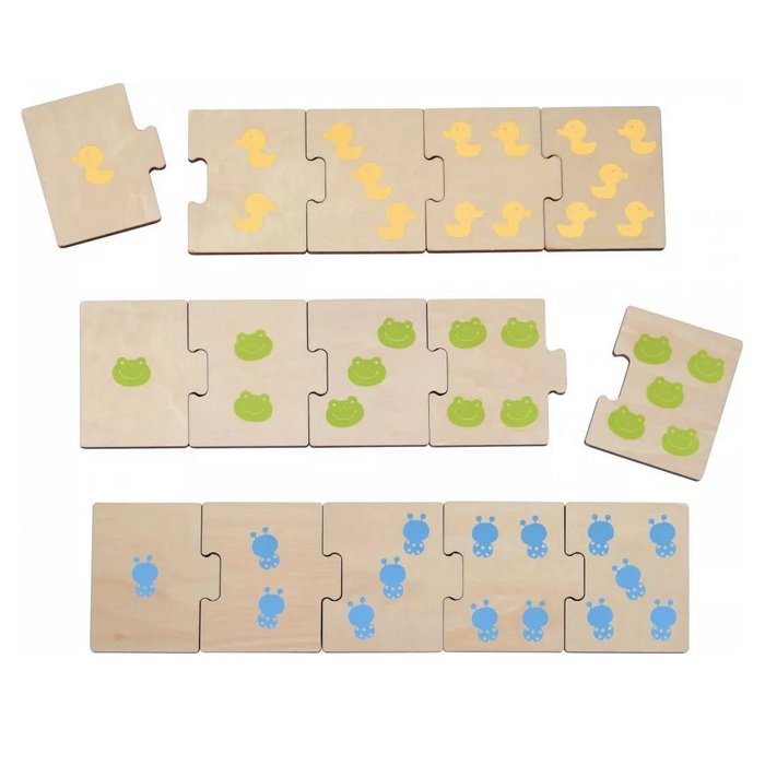 HABA Drevené puzzle Denné aktivity