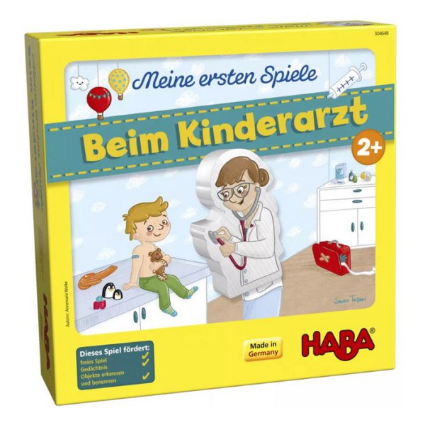 HABA Moja prvá hra Nebojme sa lekára, 37 ks