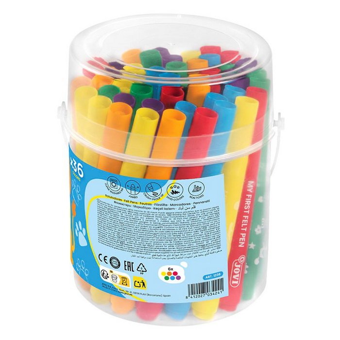 Jovi Moje prvé Jumbo fixky, 36 ks