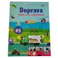 Hráme sa so samolepkami Doprava, 45 ks