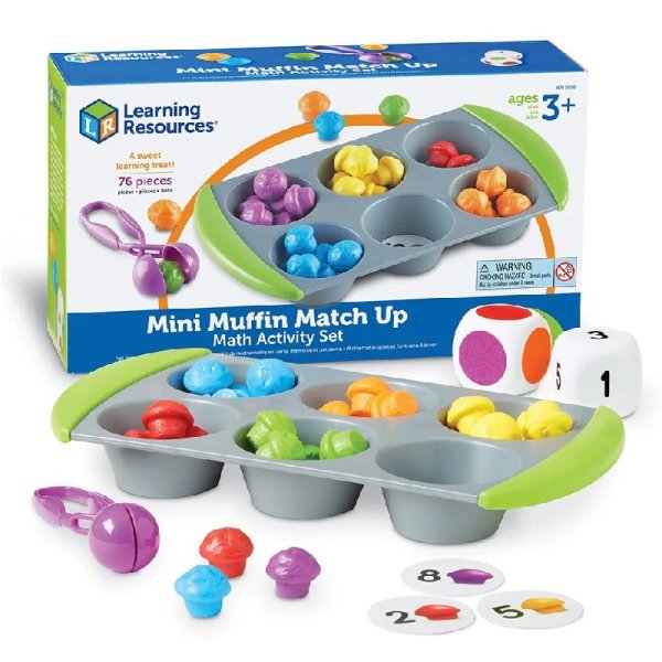 Learning Resources Matematická sada Mini Muffin